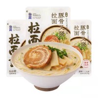 拉面說(shuō)日式豚骨叉燒拉面非油炸速食泡面方便面袋裝