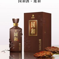 國和正宗醬香酒，地和系列白酒