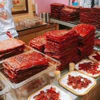 豬肉鋪 靖江特產(chǎn)景區(qū)熱賣大片豬肉鋪 肉類休閑零食